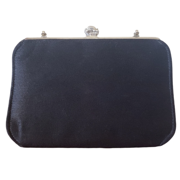 Evening/ Party Black Mini Handbag. - Picture 4 of 14